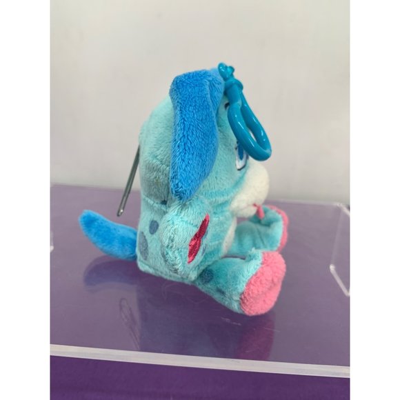 Flawed Wuggle Pets 6” Keychain Blue Puppy Pouch Zippered back Tab Lost 2011 - Picture 2 of 12